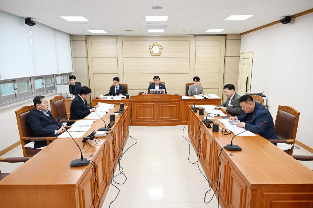 제267회 보령시의회 임시회 제1차 상임위원회