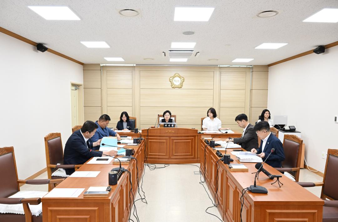 제269회 보령시의회 임시회 제1차 상임위원회