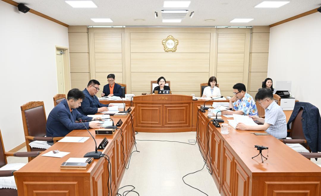 제261회 보령시의회 임시회 제1차 의회운영위원회