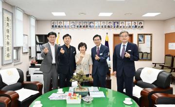 보령시교육지원청 교육장 접견