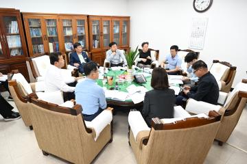 제262회 보령시의회 임시회 각 상임위원회 사전설명회