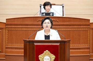 서경옥 의회운영위원장, 5분발언(도로변 빗물받이 유지관리 개선 방안)