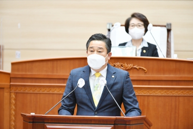 최용식 의원 5분 발언, 특색있는 원산도 개발대책 촉구