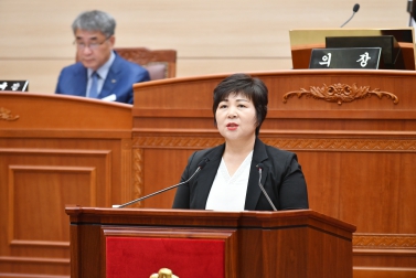 최주경 자치행정위원장 5분발언