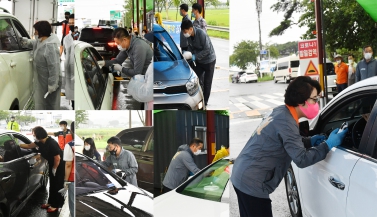대천해수욕장 코로나19 검역활동