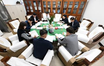 자치행정위원회 안건 사전설명