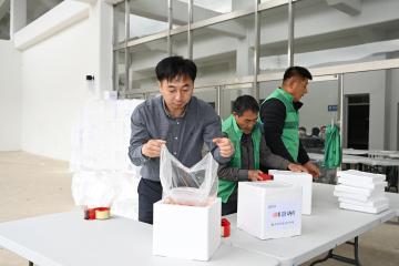 사랑의 김치 나누기 행사