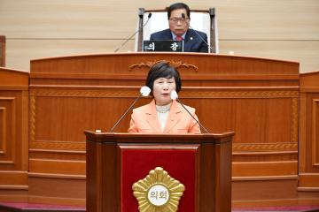 최은순 의원 5분발언(보령시 가뭄위기 대응 방안에 대하여)