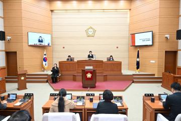 제266회 보령시의회 임시회 제1차 본회의