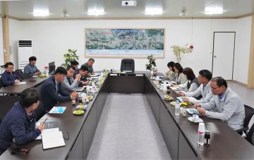 장항선 개량2단계 2공구 사업장 방문