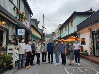 정선 '마을호텔 18번지' 견학