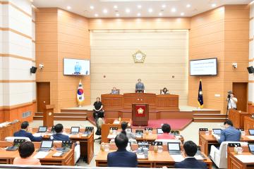 제252회 보령시의회 제1차 정례회 개회식