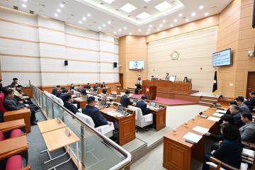 제264회 보령시의회 임시회 제5차 본회의 및 폐회