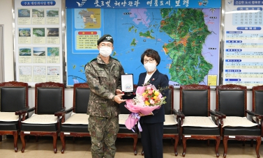 보령시의회, 예비군 육성지원 우수기관 감사패 수상