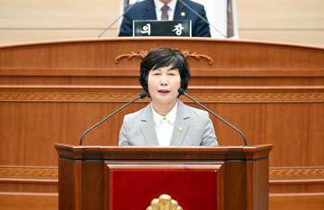 최은순 의장, 5분발언(해군 초계함 대천함 관광자원 활용)