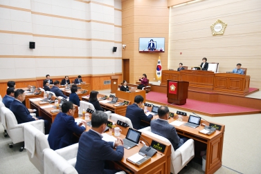 제215회 보령시의회 임시회 제1차 본회의