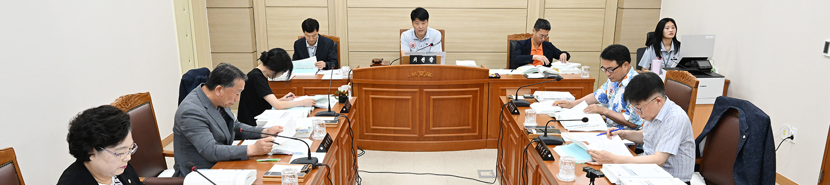 보령시 자치행정위원회 사진
