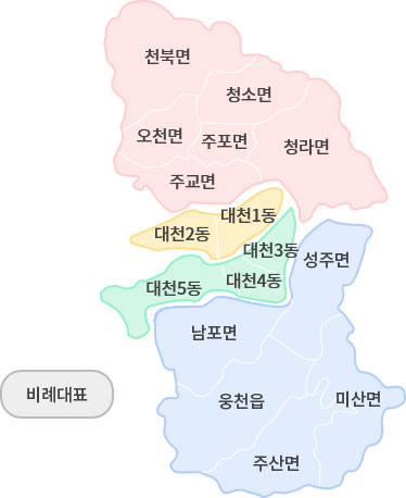 보령시의회 선거구